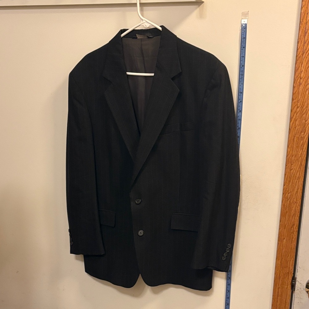 Nordstrom 100% pure Wool Charcoal Men's Blazer